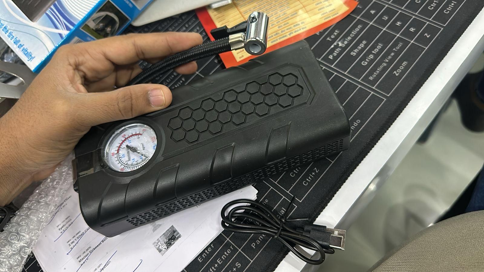Portable Air Compressor Tire Inflator - Vanshglobal