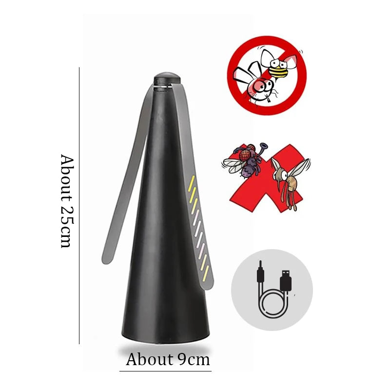 Fly Repeller Fan Amazes Flies Mosquito Repellent Animal Anti Mosquitos Mosquitoes Table Insect Killer the Kuny Pest Control Home