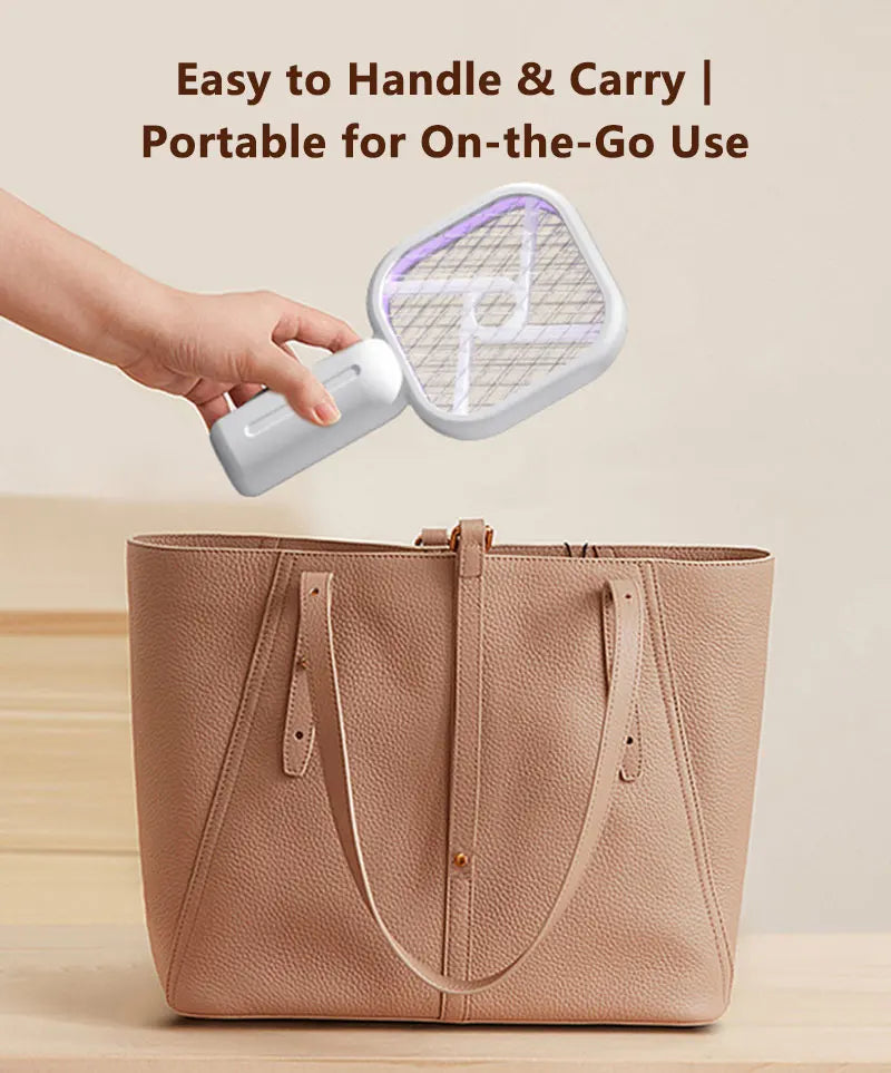Mini Electric Mosquito Swatter USB Household Mosquito Lure Small Mosquito Killer Swatter Outdoor Portable Mosquito Killer 2026