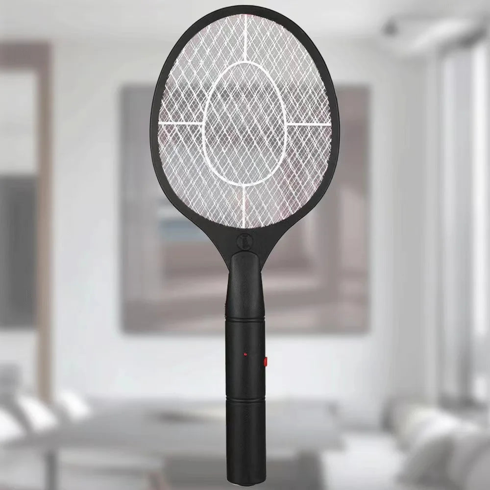 Mosquito Swatter Racket - Outdoor/Indoor Killer for Flies, Battery-Operated Tennis Killing  Battery-Operated Tennis Killing Zap