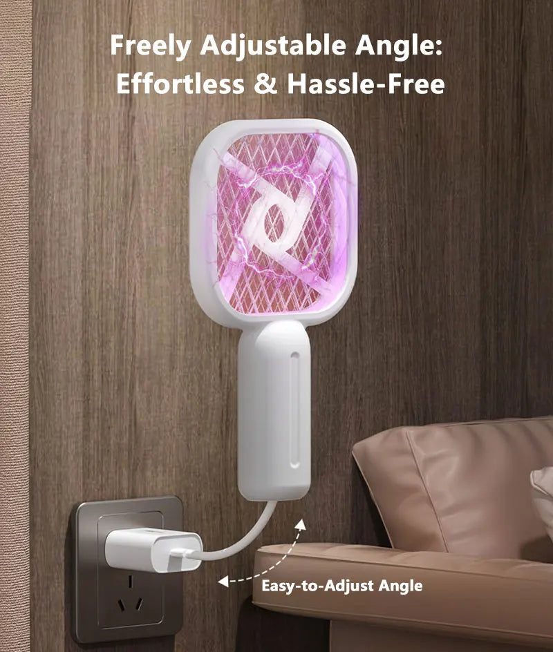 Mini Electric Mosquito Swatter USB Household Mosquito Lure Small Mosquito Killer Swatter Outdoor Portable Mosquito Killer 2026