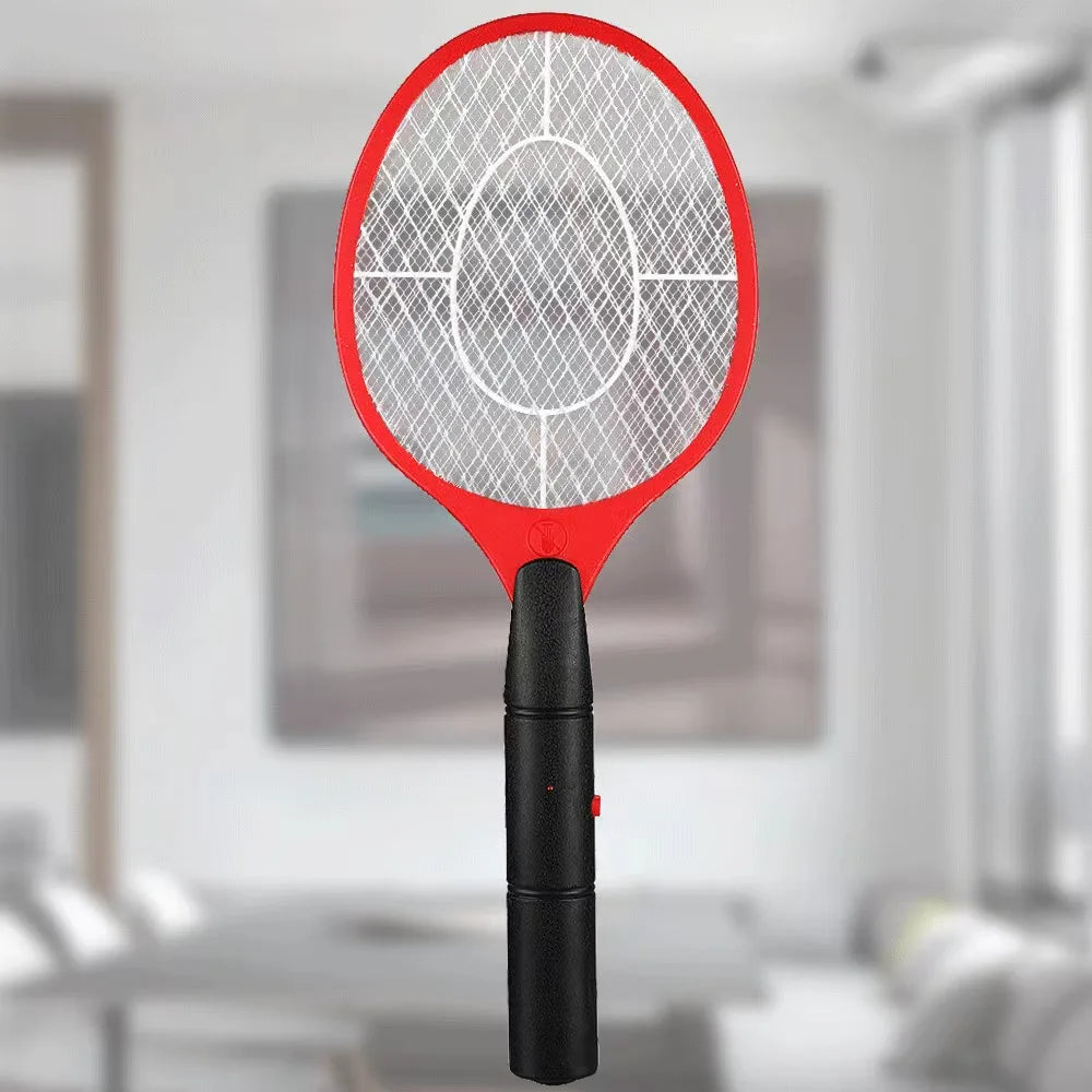 Mosquito Swatter Racket - Outdoor/Indoor Killer for Flies, Battery-Operated Tennis Killing  Battery-Operated Tennis Killing Zap