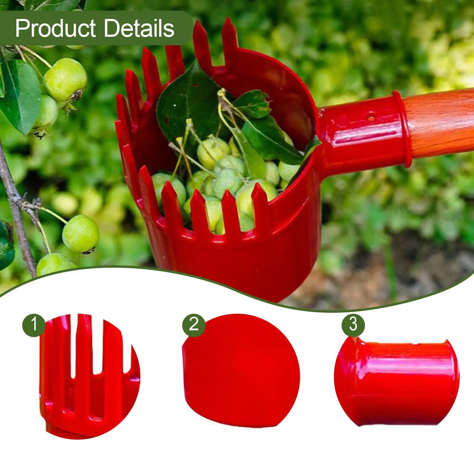 Jujube Picker Small Fruits Harvesting Farm Agricultural Jujube Picking Tool