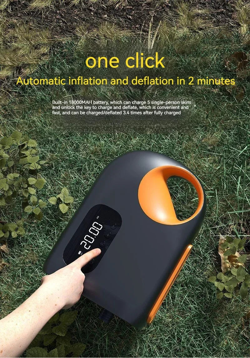 20 PSI Protable Air Pump Inflatable Sup Pump120W Electric Inflatable Deflatable Air Inflator for Outdoo Paddle Board Boat Kayak