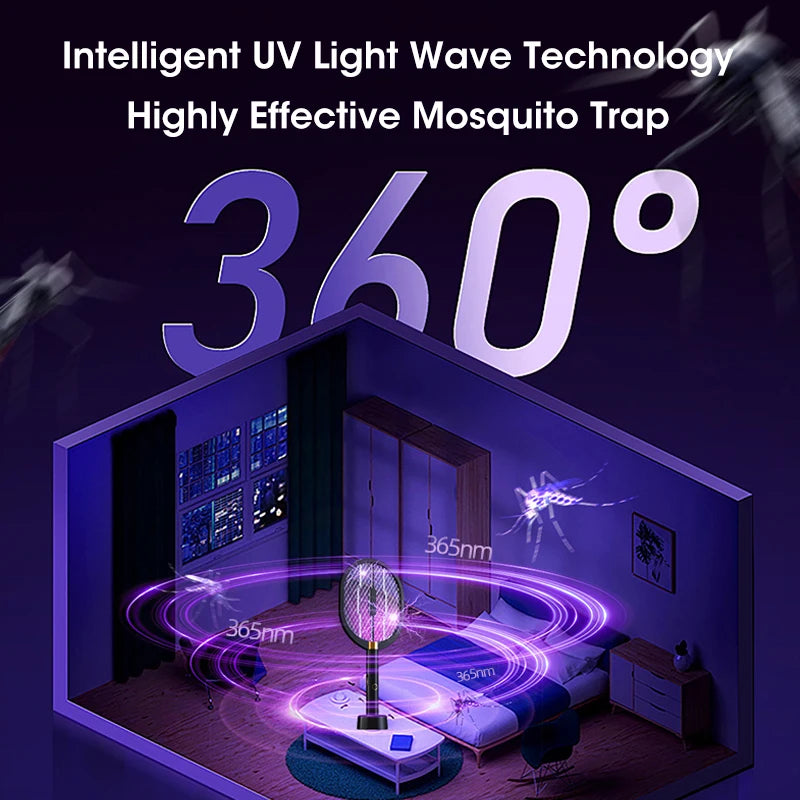 3000V Mosquito Killer Anti Mosquitoes Electric Usb Killer Racket Fly Swatter Electric Traps Flies Insect Repeller Home Mosquito