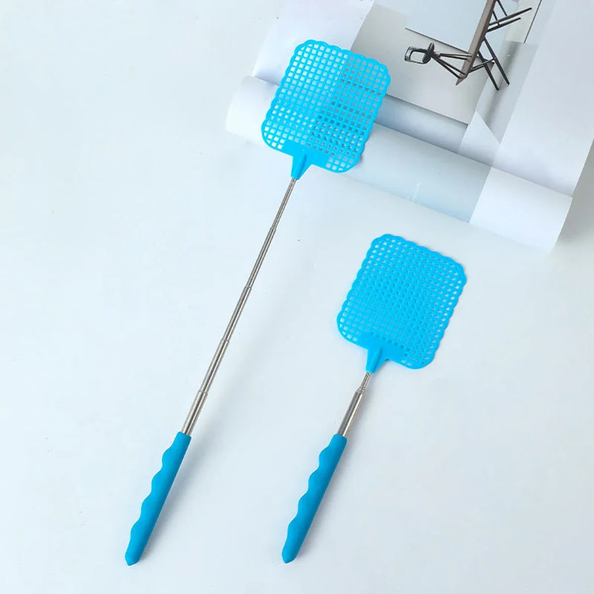 1pc Creative Retractable Fly Swatter - Easy-to-Use Mosquito Killer for Home, Beach, Travel-Compact Design Pest Control Necessity