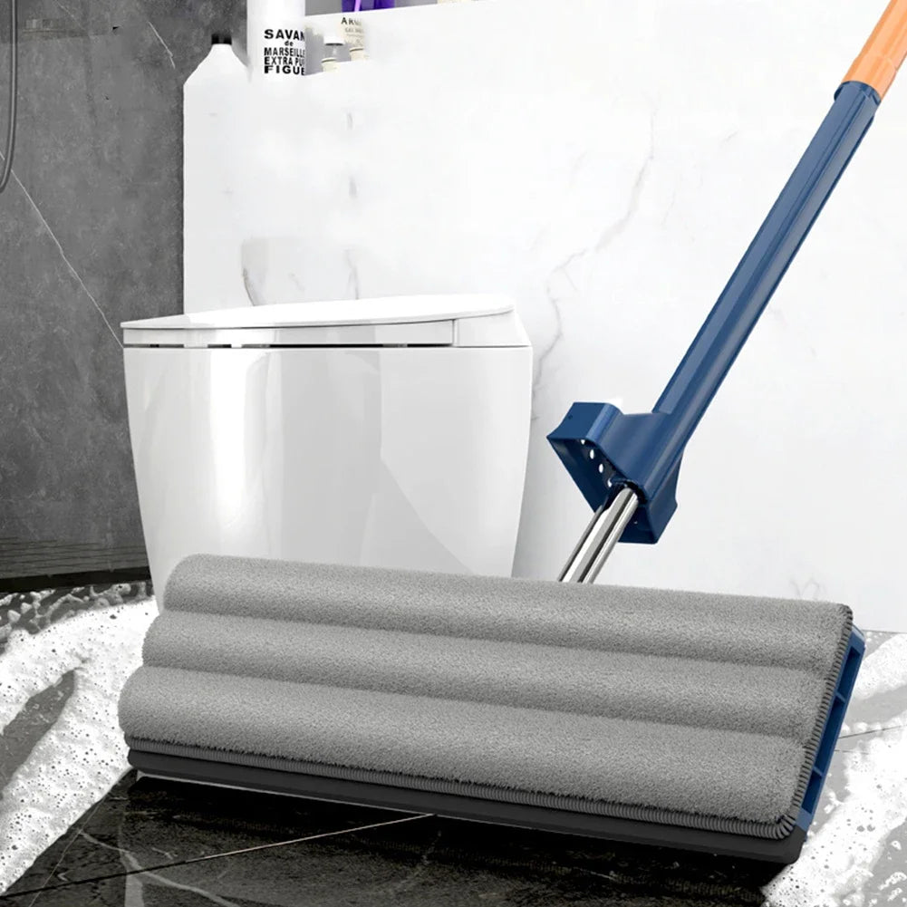 360°Rotating Flat Mop Self-contained Slide Floor Mop Microfiber Lazy No Hand-Washing Floor Floating Mop Household Cleaning Tools