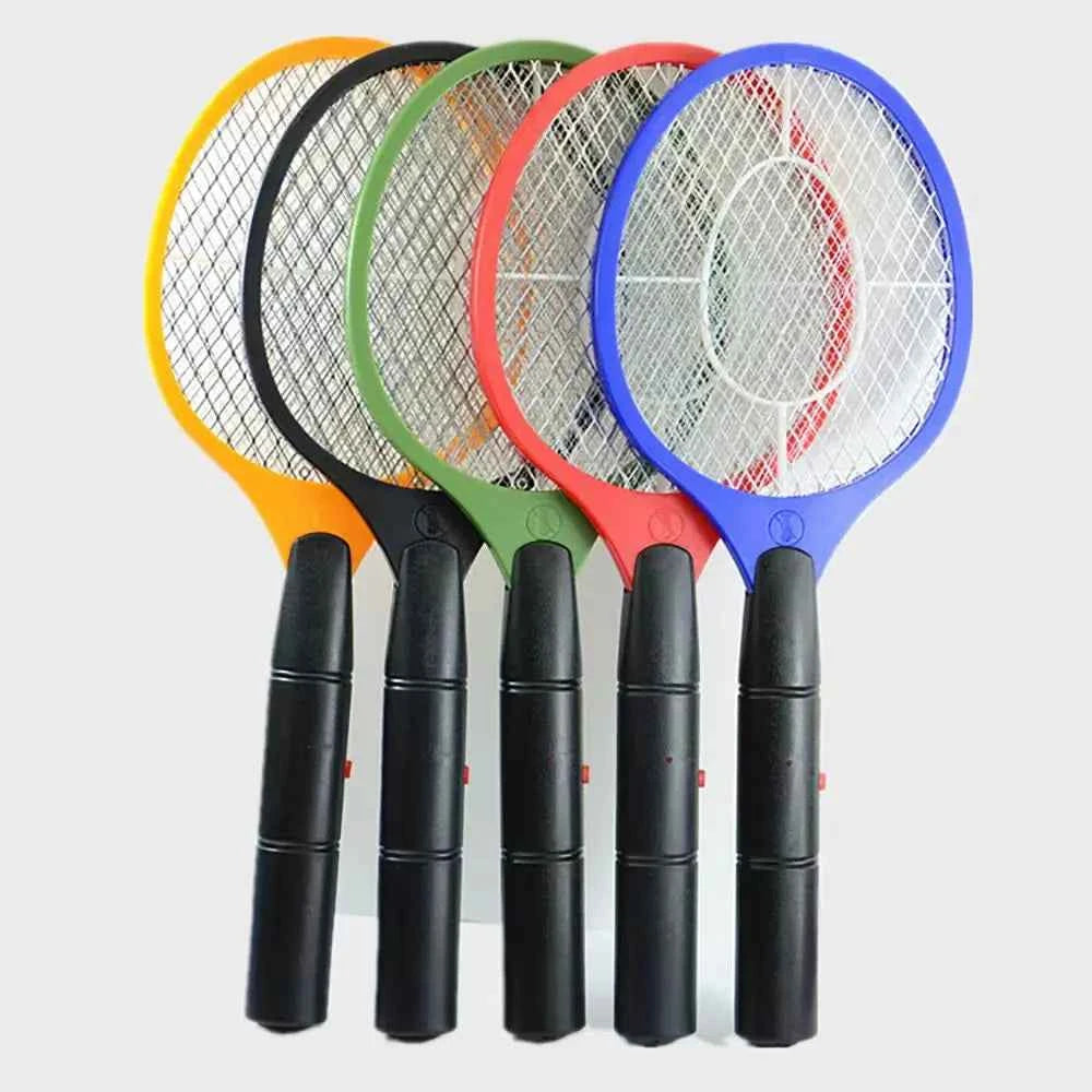 Mosquito Swatter Racket - Outdoor/Indoor Killer for Flies, Battery-Operated Tennis Killing  Battery-Operated Tennis Killing Zap