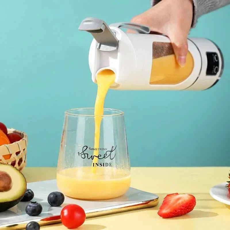 блендер juicer Portable Electric Juicer 450ml 8 Blades Travel Juicer Machine Chargeable Shakes Smoothie Blenders Fresh Juice Cup