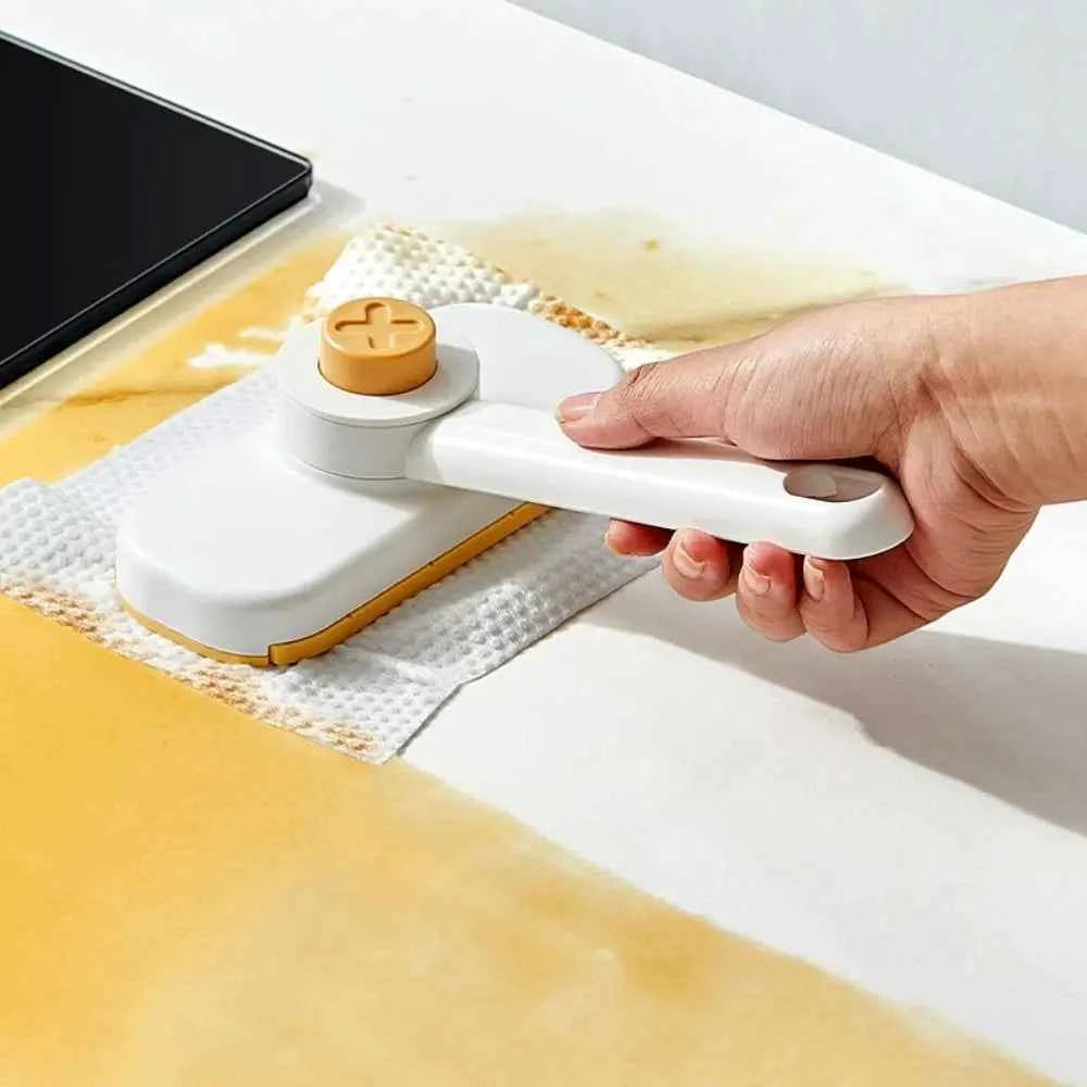 Towel Changing Portable Mini Rotating Mop Multi-purpose Plastic Face Towel Mop Convenient 360 Rotation Oil Cleaning Mop Home