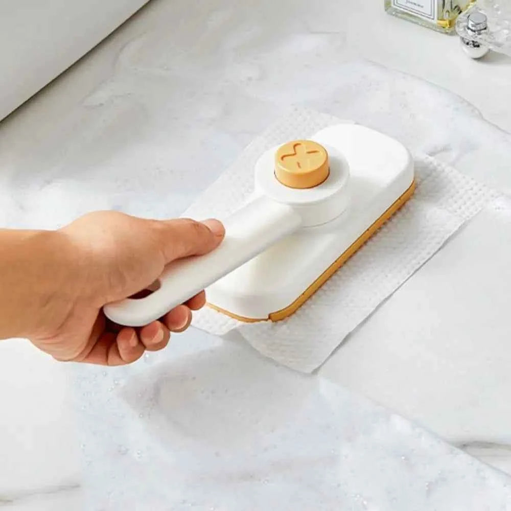 Towel Changing Portable Mini Rotating Mop Multi-purpose Plastic Face Towel Mop Convenient 360 Rotation Oil Cleaning Mop Home