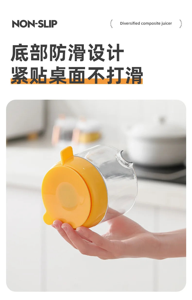 New upgraded juicer,household hand cranked orange lemon manual juicer,juice residue separation and squeezing device, juicing cup