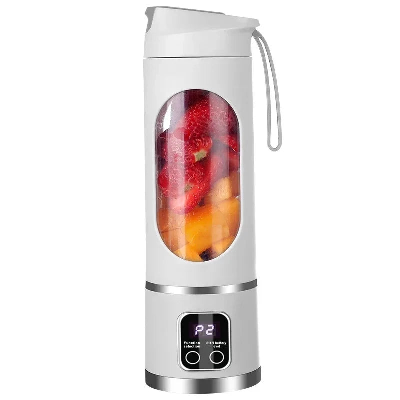 блендер juicer Portable Electric Juicer 450ml 8 Blades Travel Juicer Machine Chargeable Shakes Smoothie Blenders Fresh Juice Cup