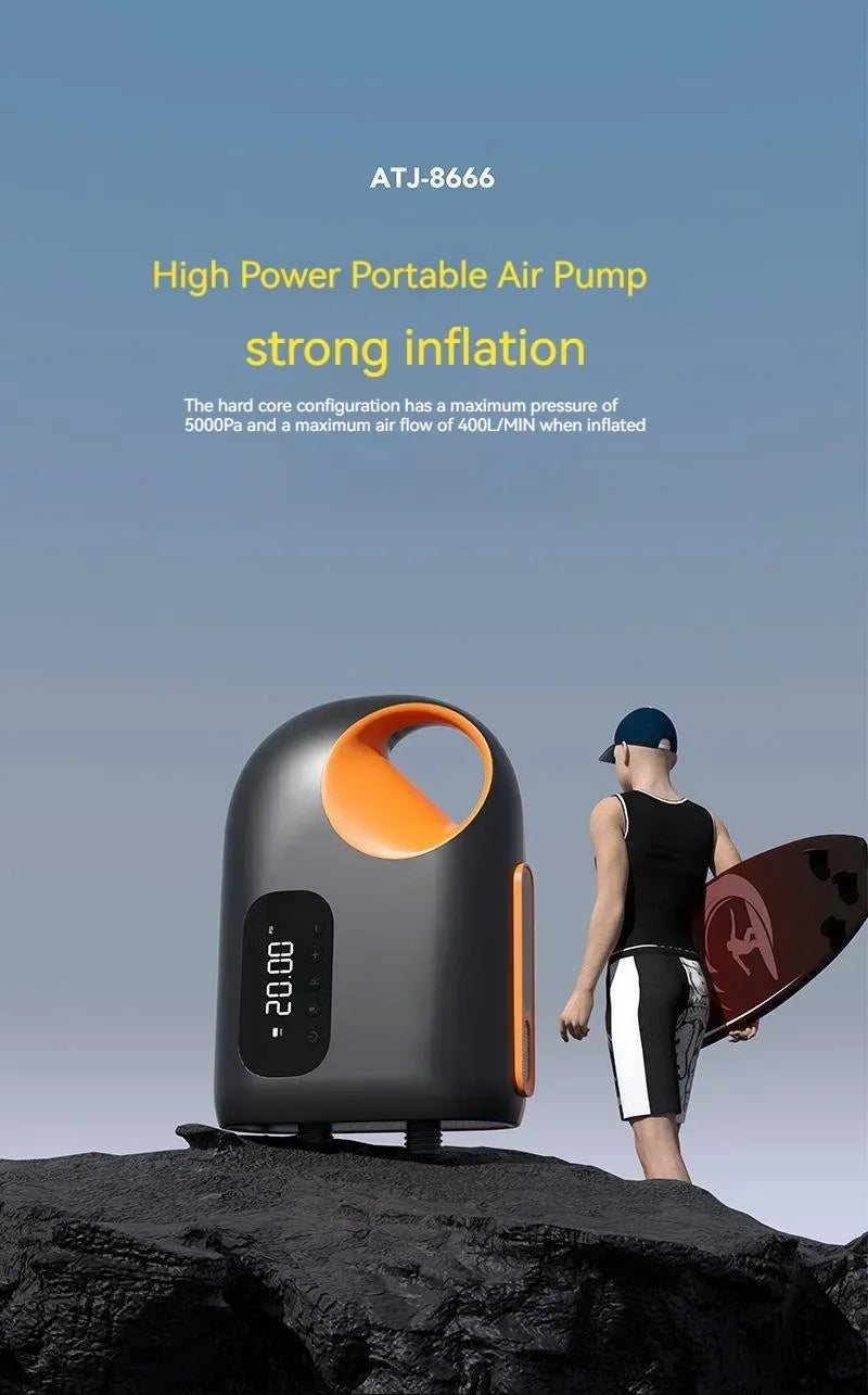 20 PSI Protable Air Pump Inflatable Sup Pump120W Electric Inflatable Deflatable Air Inflator for Outdoo Paddle Board Boat Kayak