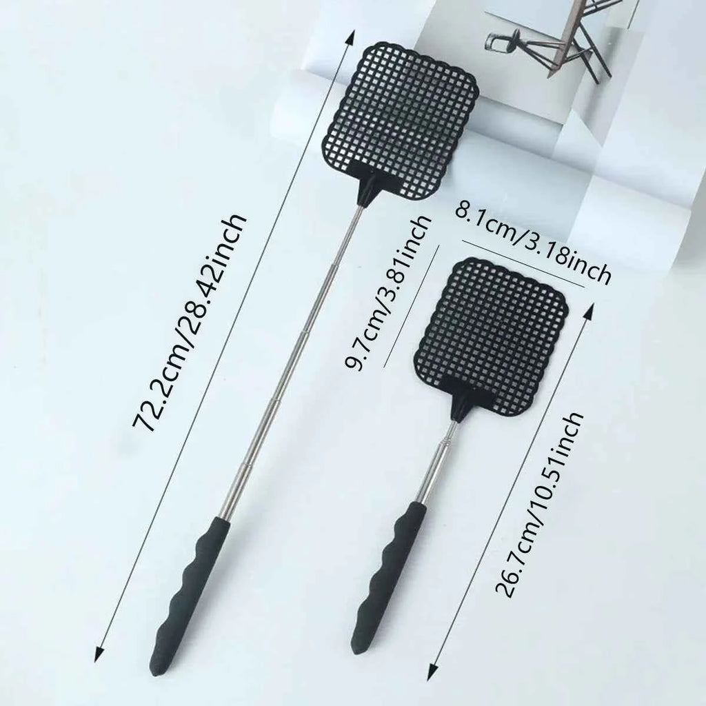1pc Creative Retractable Fly Swatter - Easy-to-Use Mosquito Killer for Home, Beach, Travel-Compact Design Pest Control Necessity