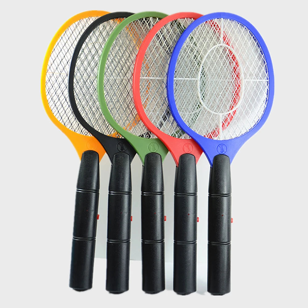 Mosquito Swatter Racket - Outdoor/Indoor Killer for Flies, Battery-Operated Tennis Killing  Battery-Operated Tennis Killing Zap