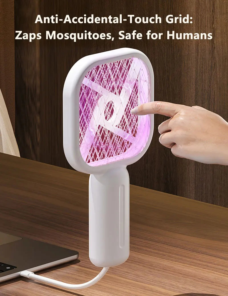 Mini Electric Mosquito Swatter USB Household Mosquito Lure Small Mosquito Killer Swatter Outdoor Portable Mosquito Killer 2026