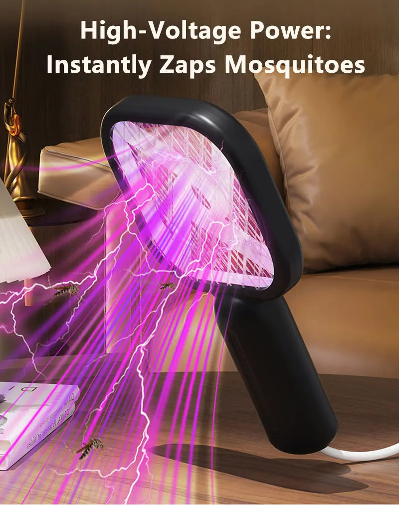 Mini Electric Mosquito Swatter USB Household Mosquito Lure Small Mosquito Killer Swatter Outdoor Portable Mosquito Killer 2026