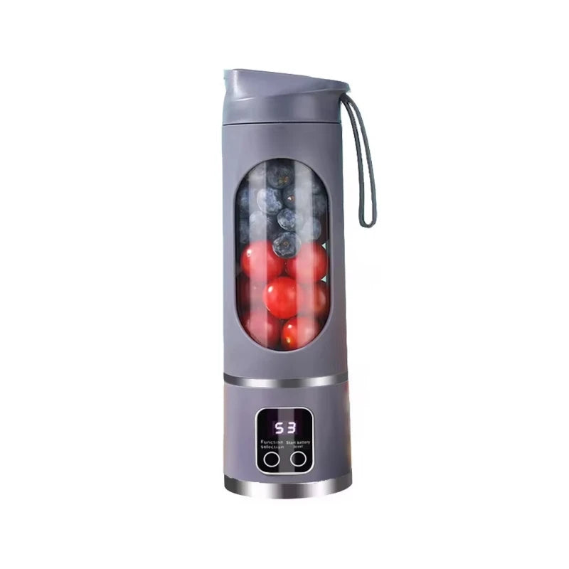 блендер juicer Portable Electric Juicer 450ml 8 Blades Travel Juicer Machine Chargeable Shakes Smoothie Blenders Fresh Juice Cup