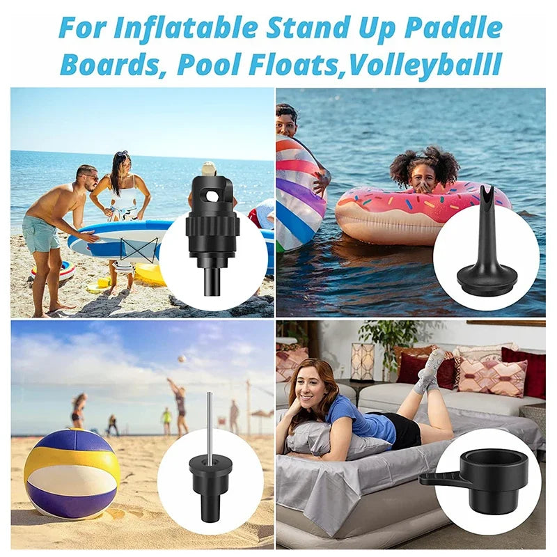 20PSI Protable Air Pump Electric Outdoor Deflatable Air Inflator For Inflatable Surfboard Paddle Stand Up Paddle Board Boat