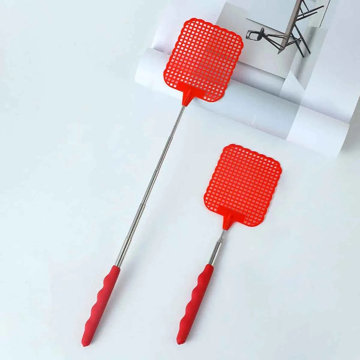 1pc Creative Retractable Fly Swatter - Easy-to-Use Mosquito Killer for Home, Beach, Travel-Compact Design Pest Control Necessity
