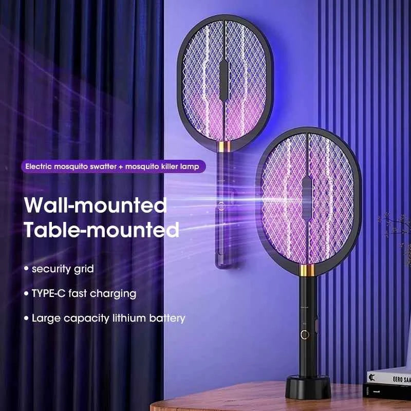 3000V Mosquito Killer Anti Mosquitoes Electric Usb Killer Racket Fly Swatter Electric Traps Flies Insect Repeller Home Mosquito