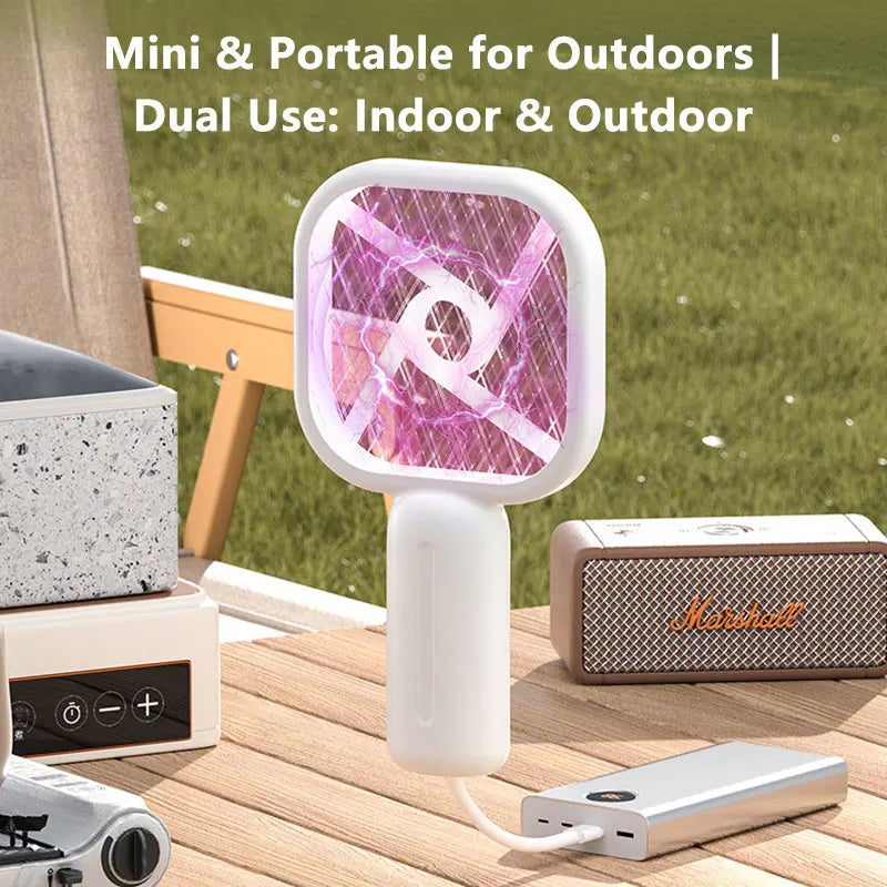 Mini Electric Mosquito Swatter USB Household Mosquito Lure Small Mosquito Killer Swatter Outdoor Portable Mosquito Killer 2026