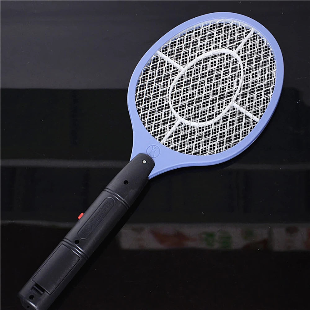 Mosquito Swatter Racket - Outdoor/Indoor Killer for Flies, Battery-Operated Tennis Killing  Battery-Operated Tennis Killing Zap