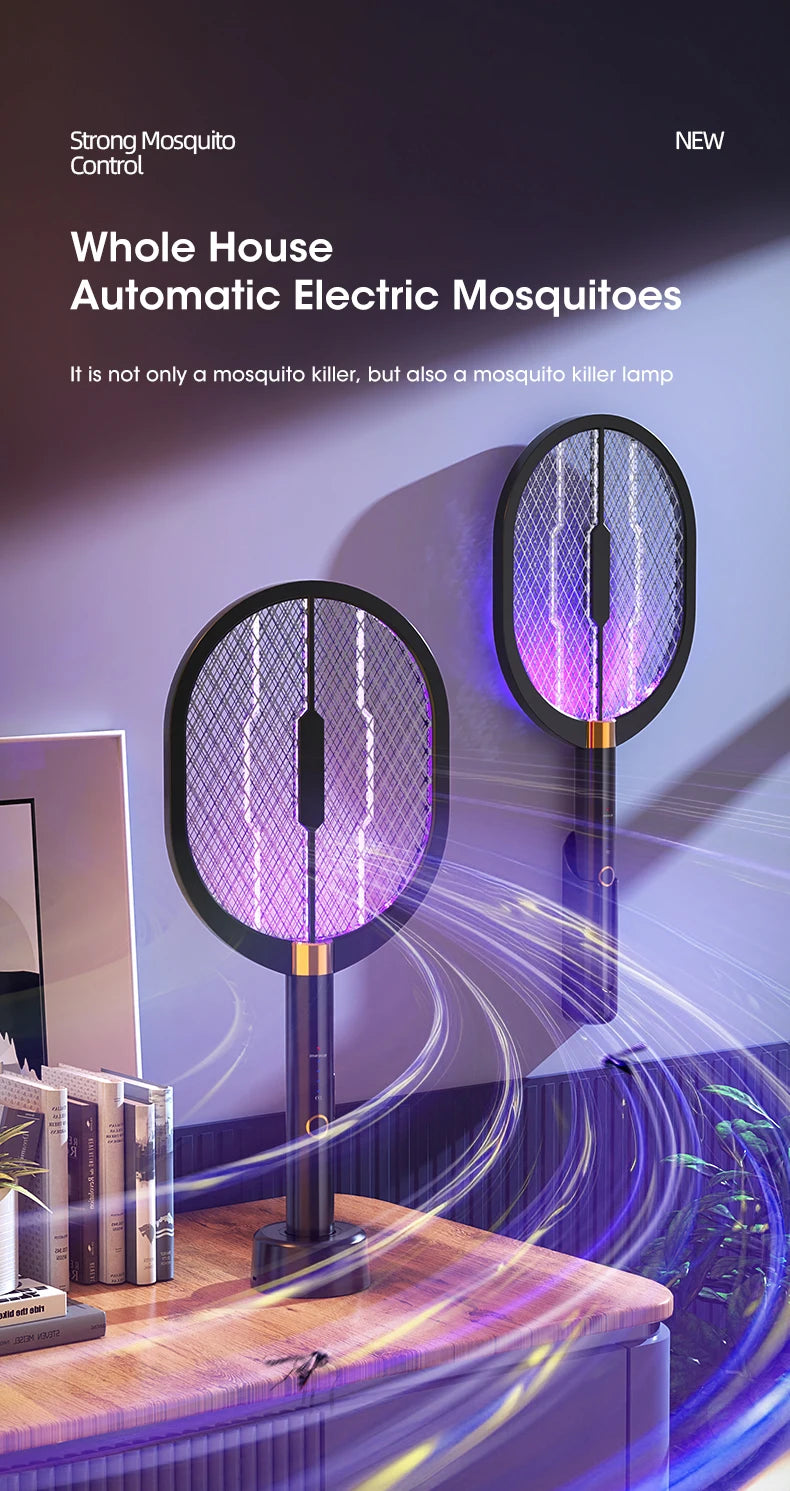 3000V Mosquito Killer Anti Mosquitoes Electric Usb Killer Racket Fly Swatter Electric Traps Flies Insect Repeller Home Mosquito